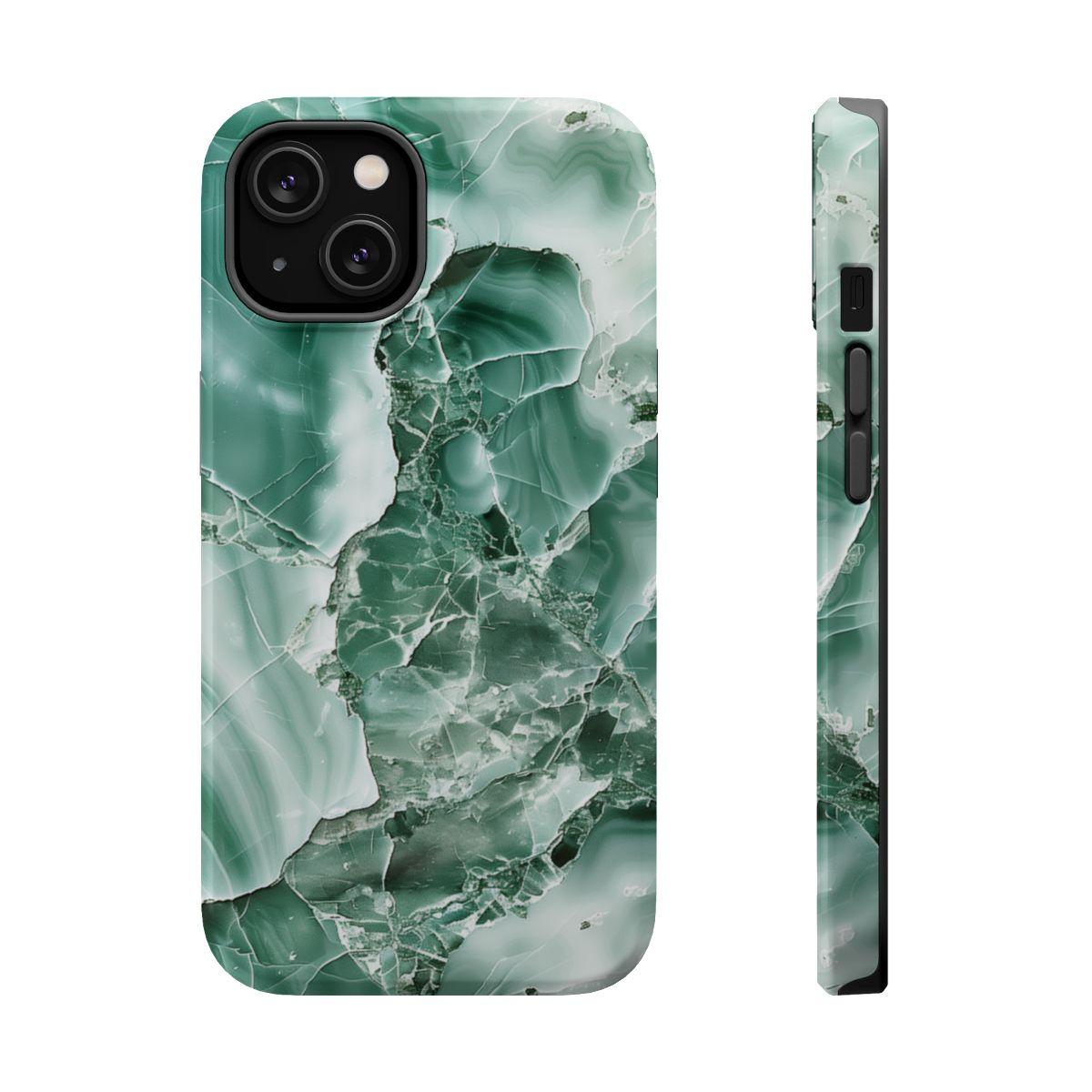 iPhone Case - Greenish Marble.