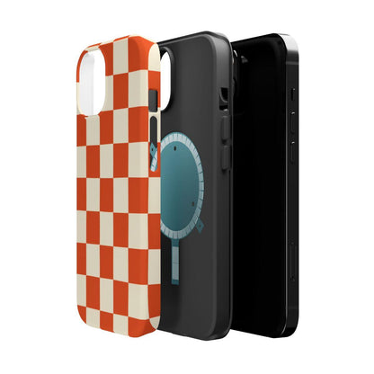 iPhone Case- Subtle Checks.