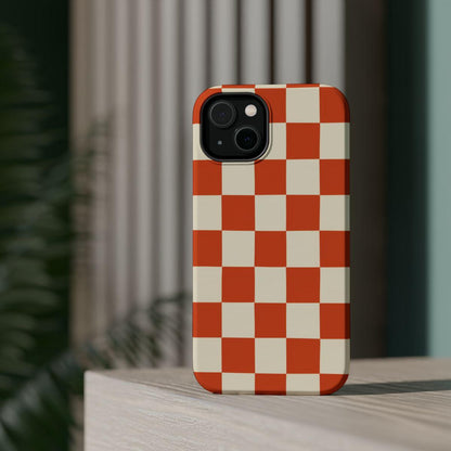 iPhone Case- Subtle Checks.