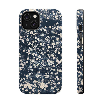 iPhone Case- Cherry Blossom Blue.