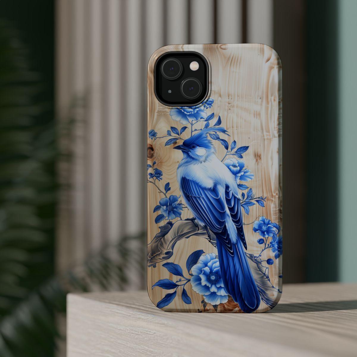 iPhone Case- Blue Sparrow.