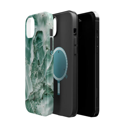 iPhone Case - Greenish Marble.