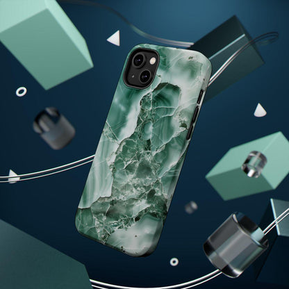 iPhone Case - Greenish Marble.