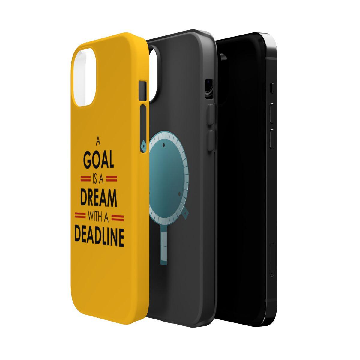 iPhone Case- Goals And Dreams Yellowish.