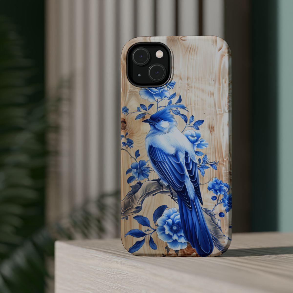 iPhone Case- Blue Sparrow.