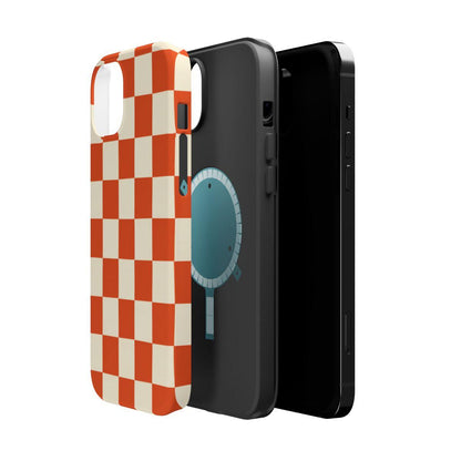 iPhone Case- Subtle Checks.