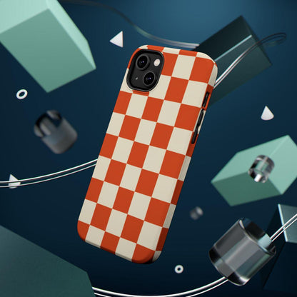 iPhone Case- Subtle Checks.