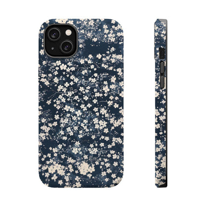 iPhone Case- Cherry Blossom Blue.