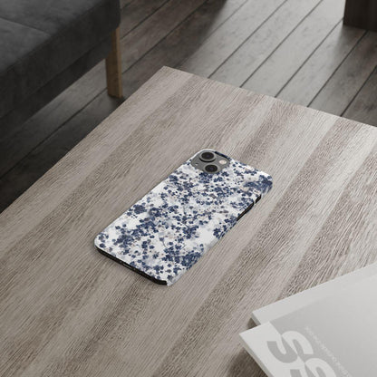 iPhone Case- White Blossom Pattern