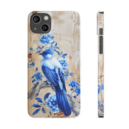 iPhone Case- Blue Sparrow