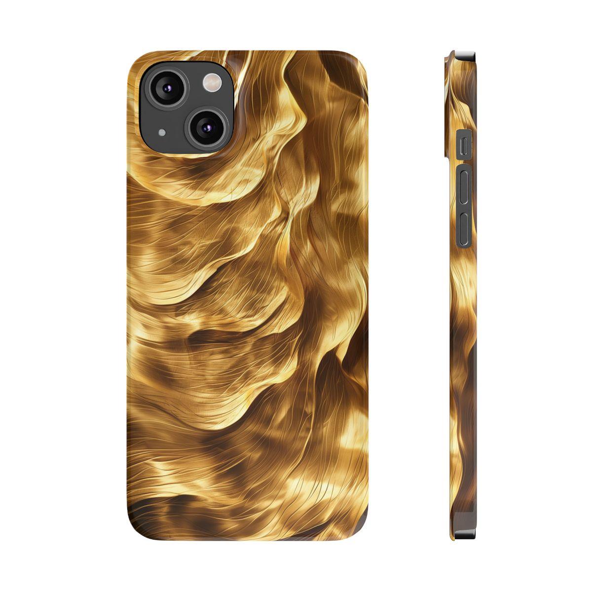 iPhone Case - Golden Waves