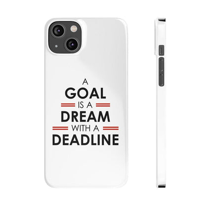 iPhone Case- Dreams White