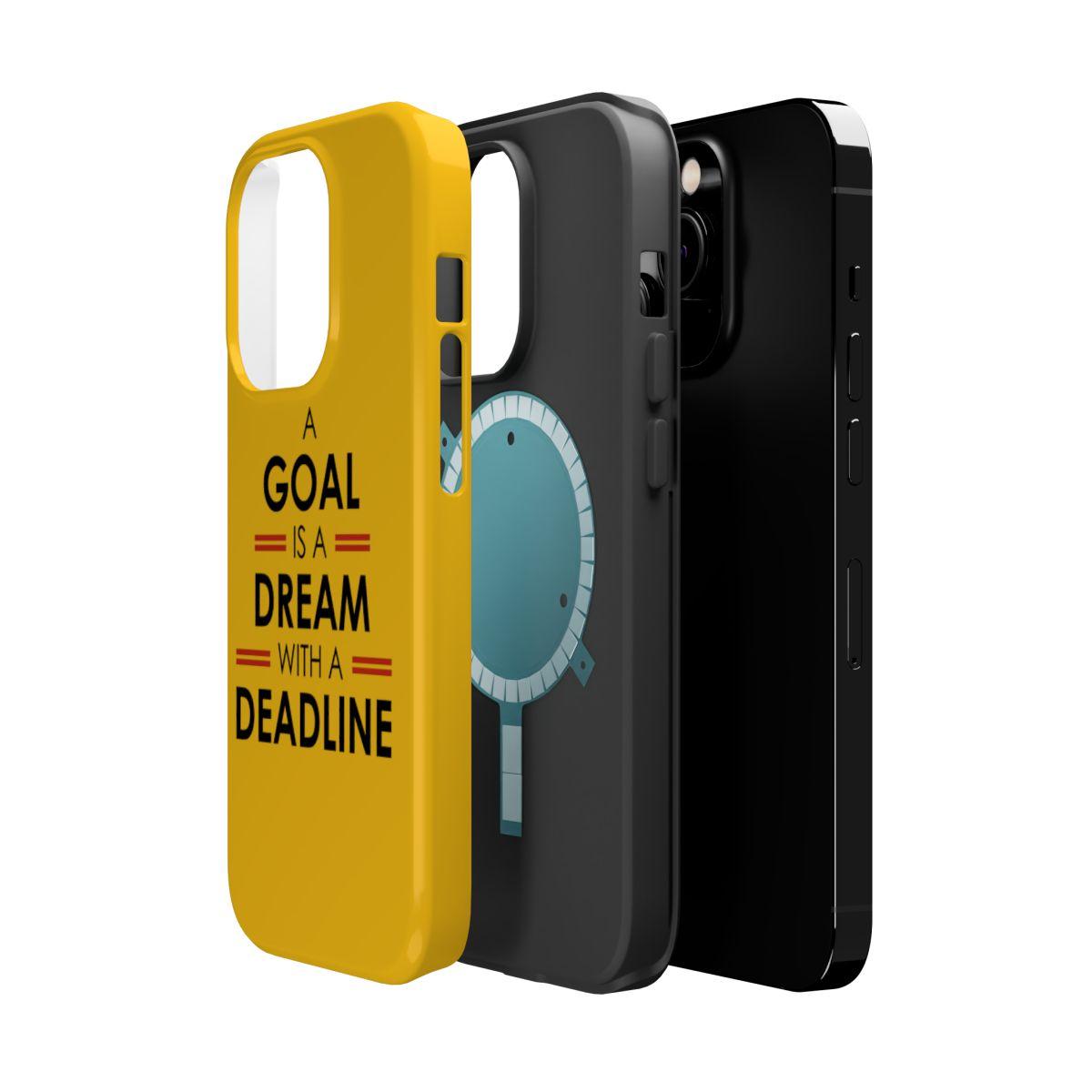 iPhone Case- Goals And Dreams Yellowish.