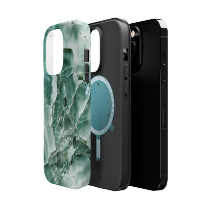 iPhone Case - Greenish Marble.