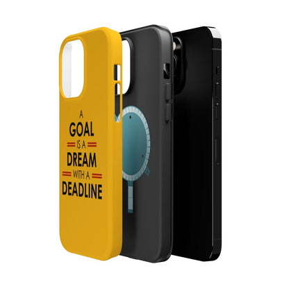 iPhone Case- Goals And Dreams Yellowish.