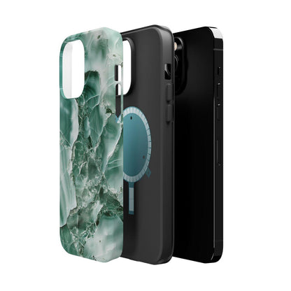 iPhone Case - Greenish Marble.