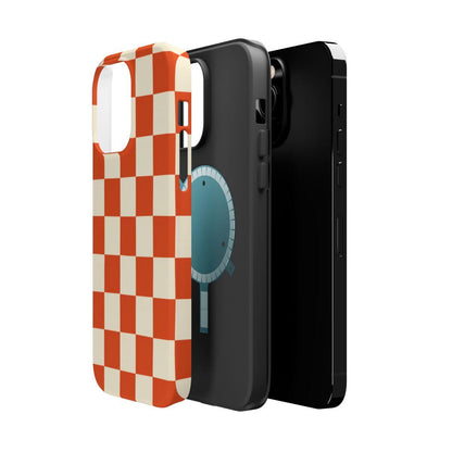 iPhone Case- Subtle Checks.