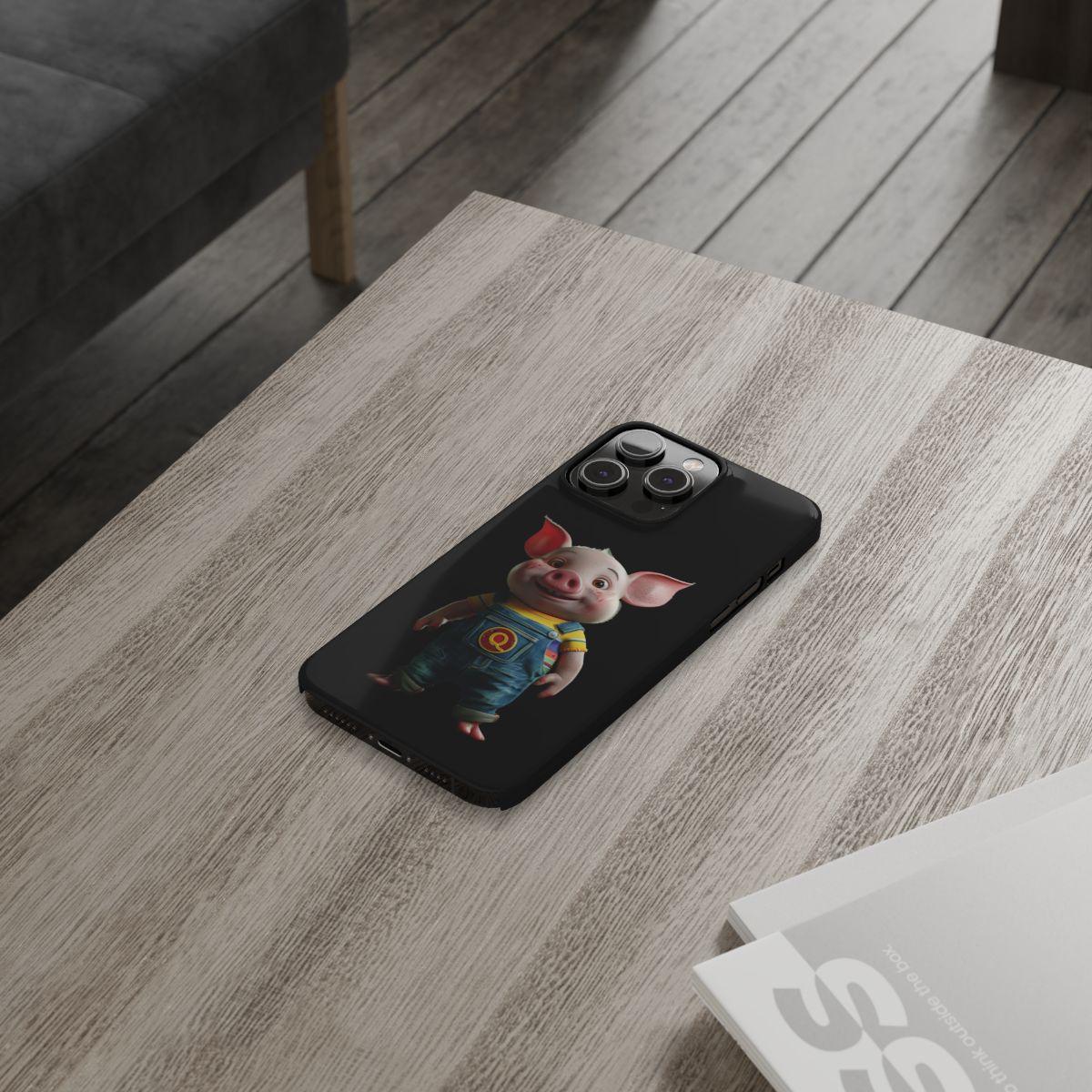 iPhone Case- Cheerful Piglet