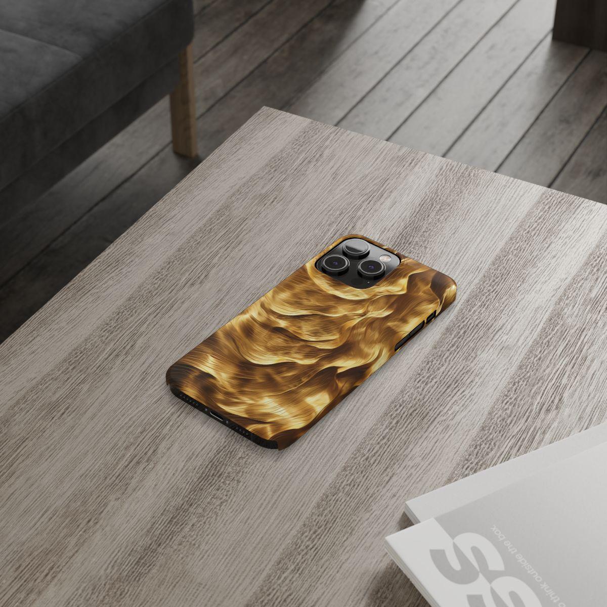 iPhone Case - Golden Waves