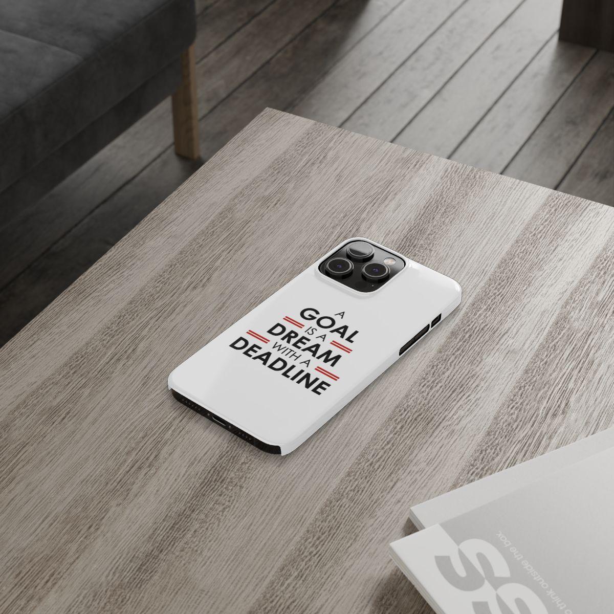 iPhone Case- Dreams White