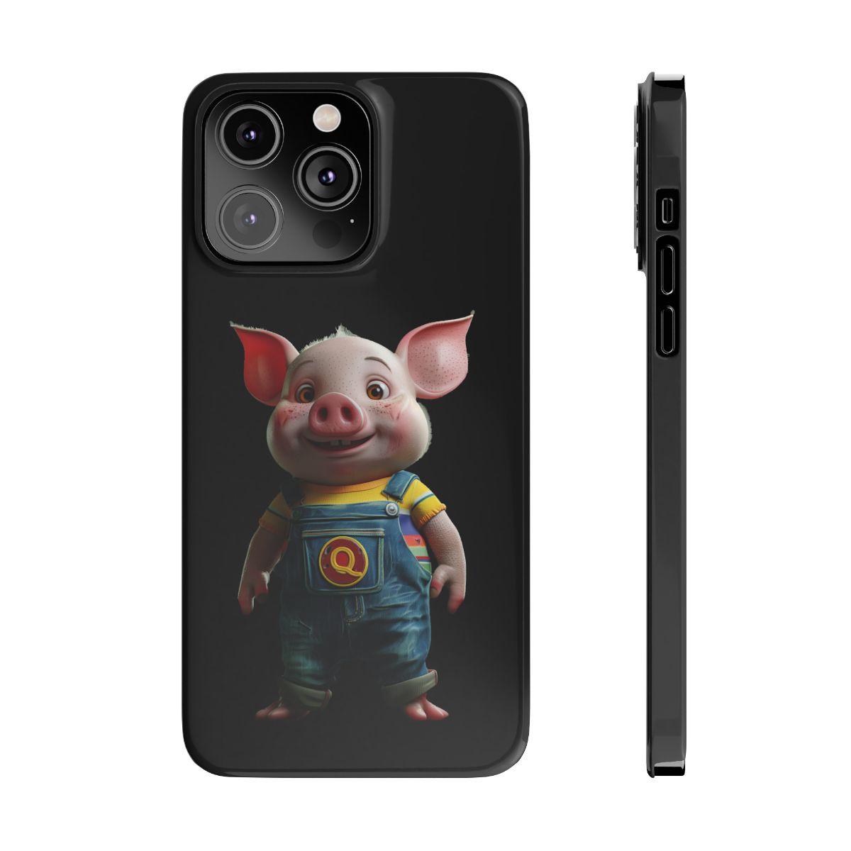 iPhone Case- Cheerful Piglet