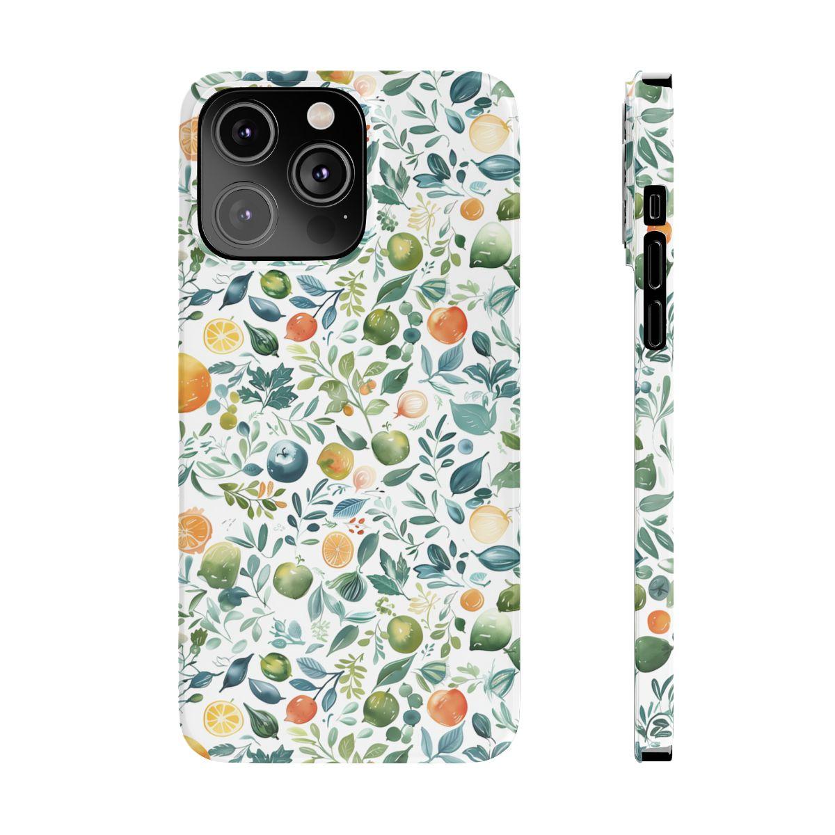 iPhone Case- Fruit Garden