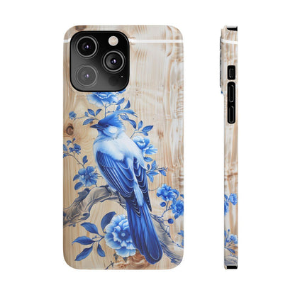 iPhone Case- Blue Sparrow