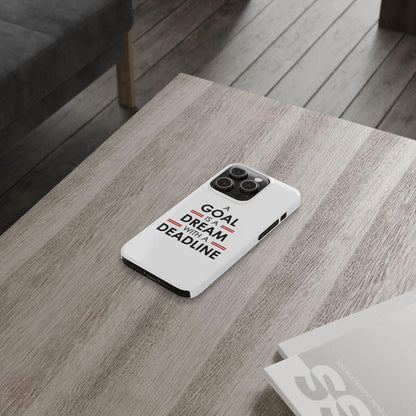 iPhone Case- Dreams White