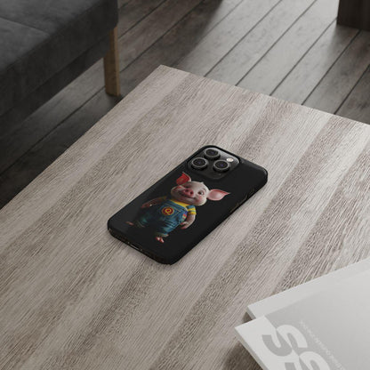 iPhone Case- Cheerful Piglet