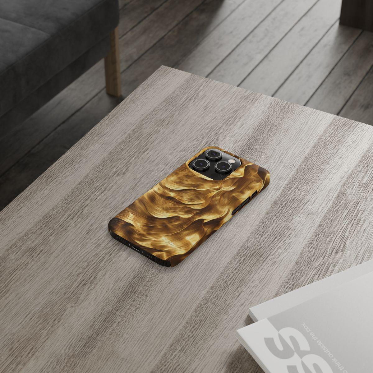 iPhone Case - Golden Waves