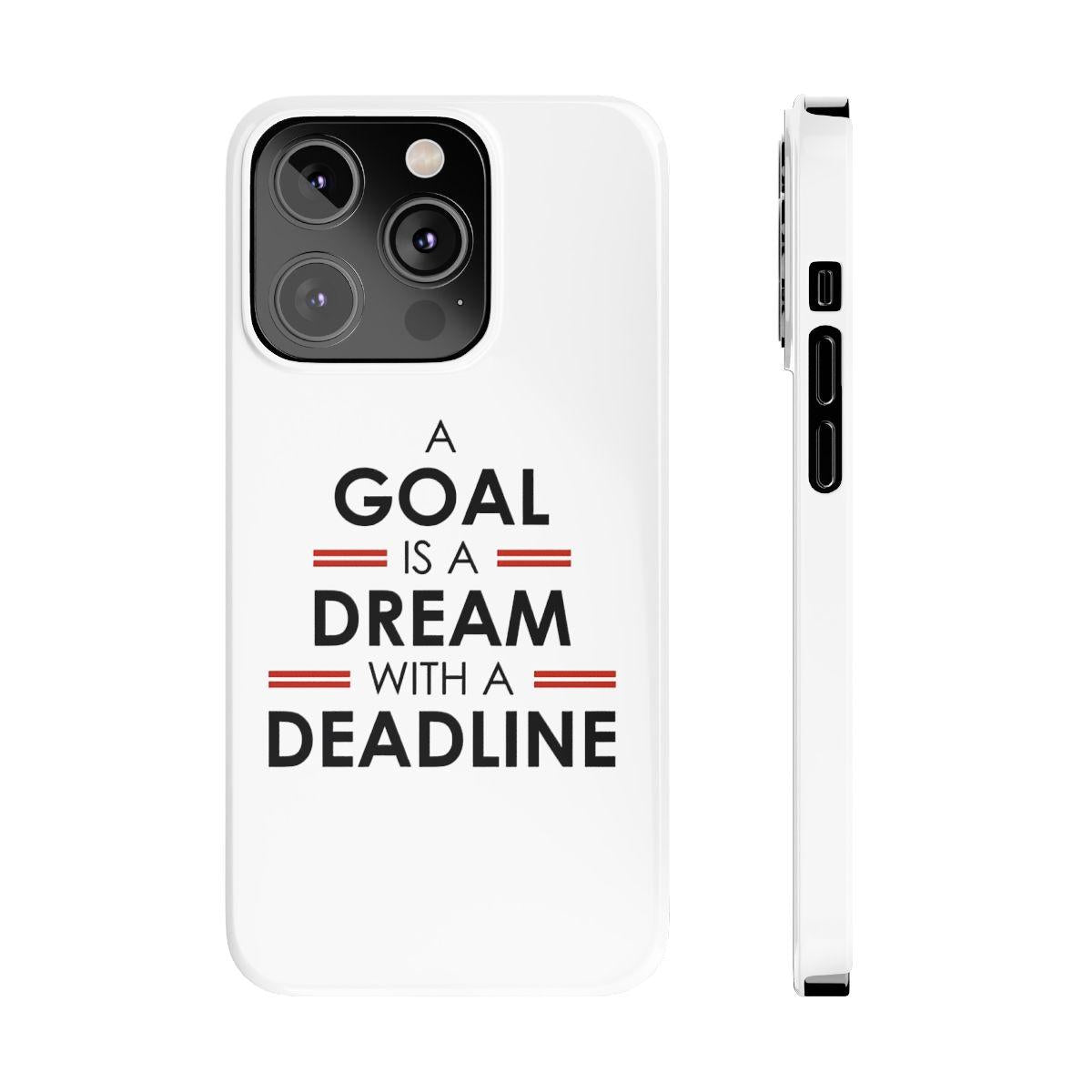 iPhone Case- Dreams White