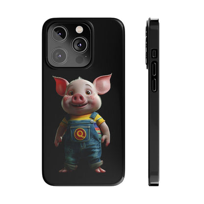 iPhone Case- Cheerful Piglet