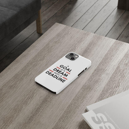 iPhone Case- Dreams White