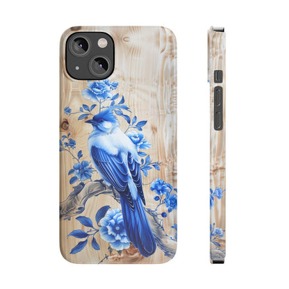 iPhone Case- Blue Sparrow