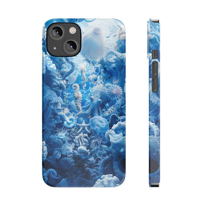 iPhone Case- Blue Marine