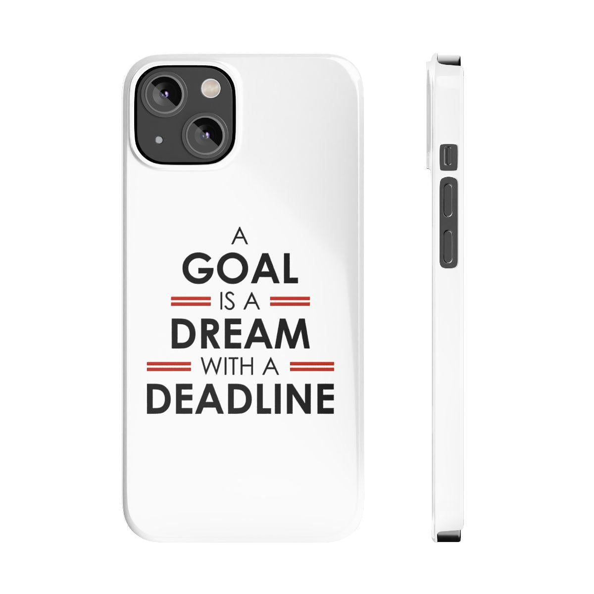 iPhone Case- Dreams White