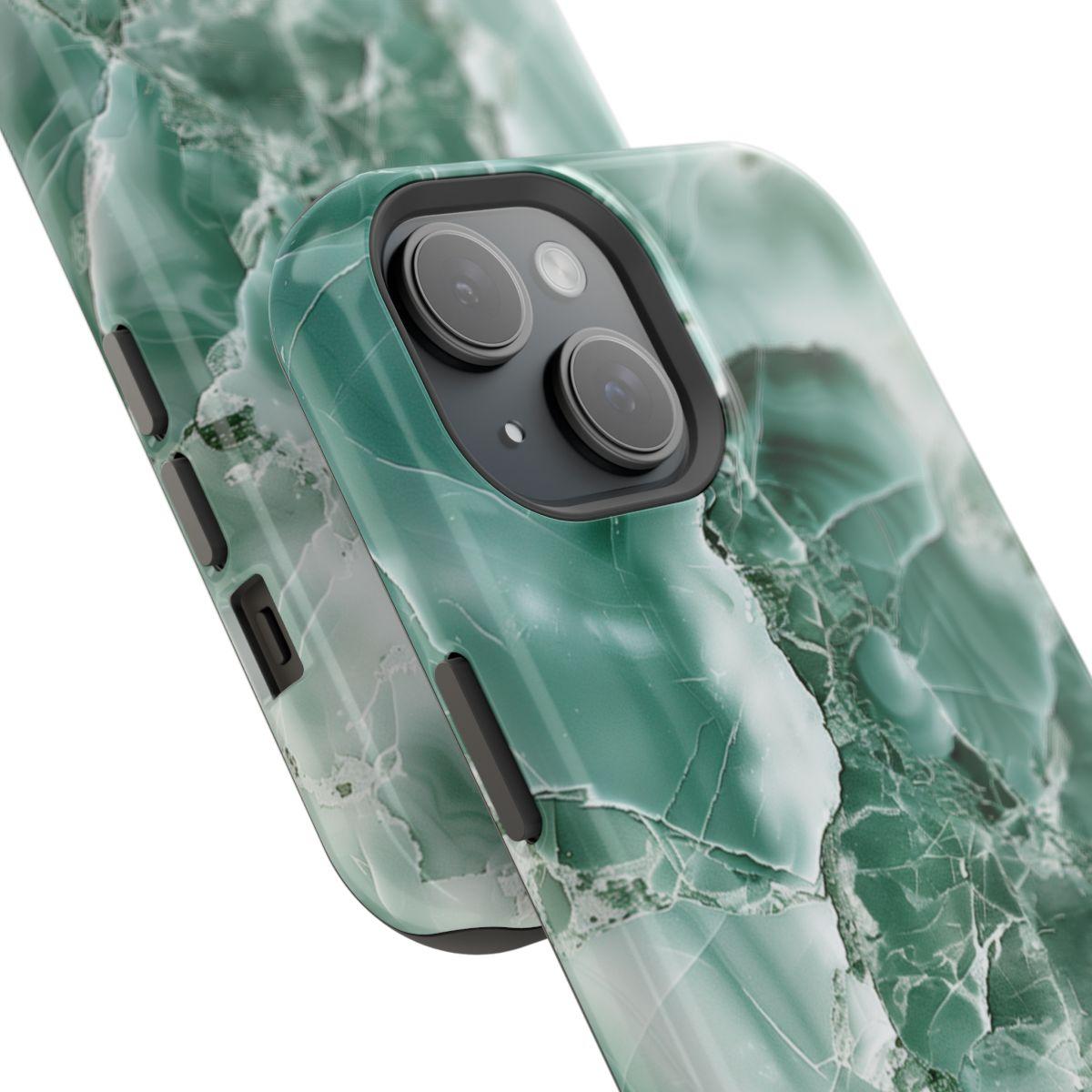 iPhone Case - Greenish Marble.