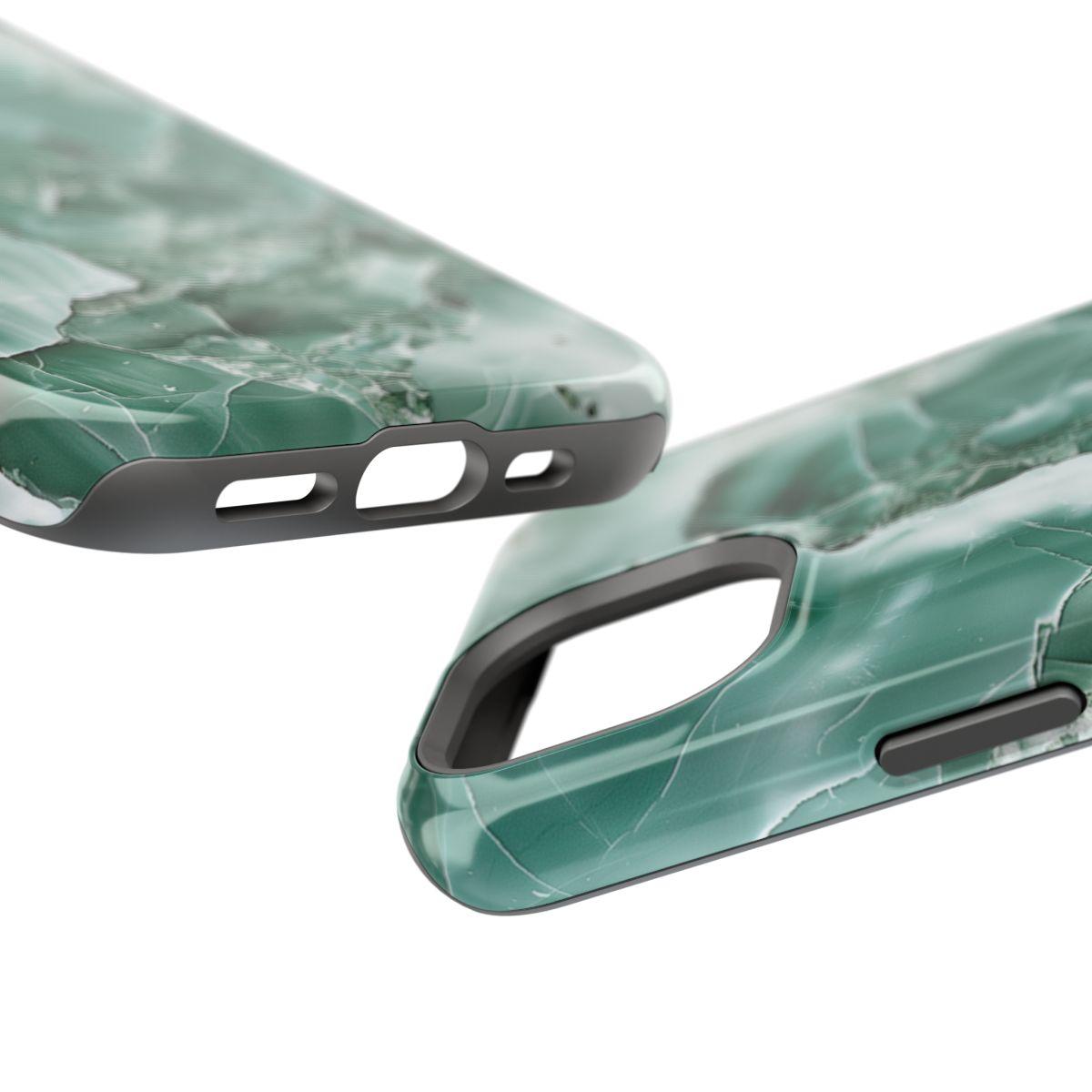 iPhone Case - Greenish Marble.