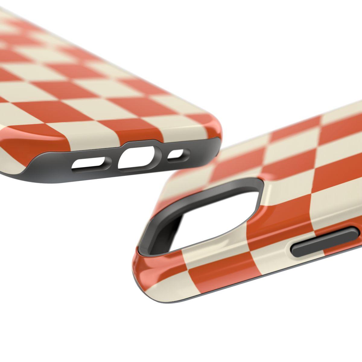 iPhone Case- Subtle Checks.