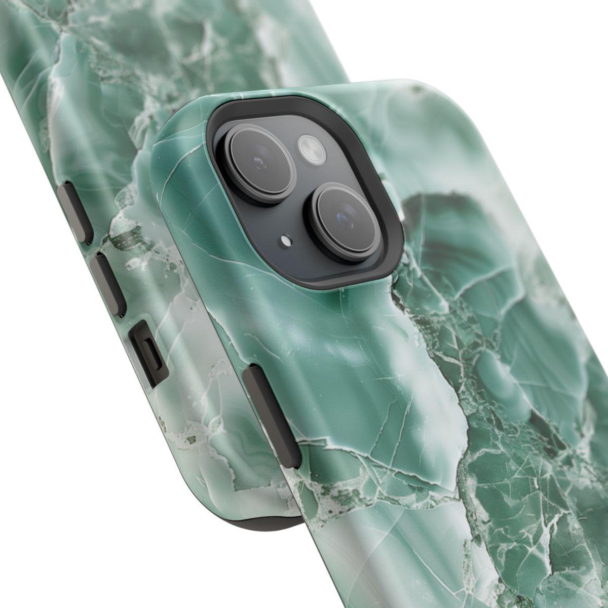 iPhone Case - Greenish Marble.