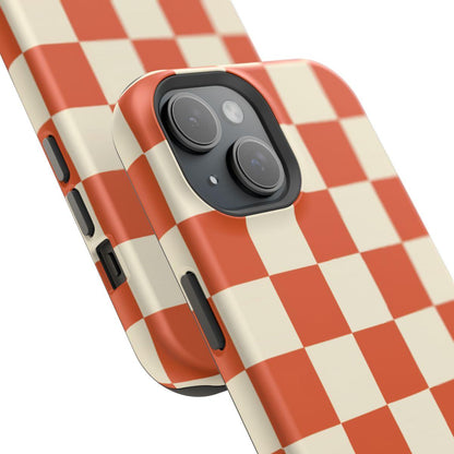 iPhone Case- Subtle Checks.