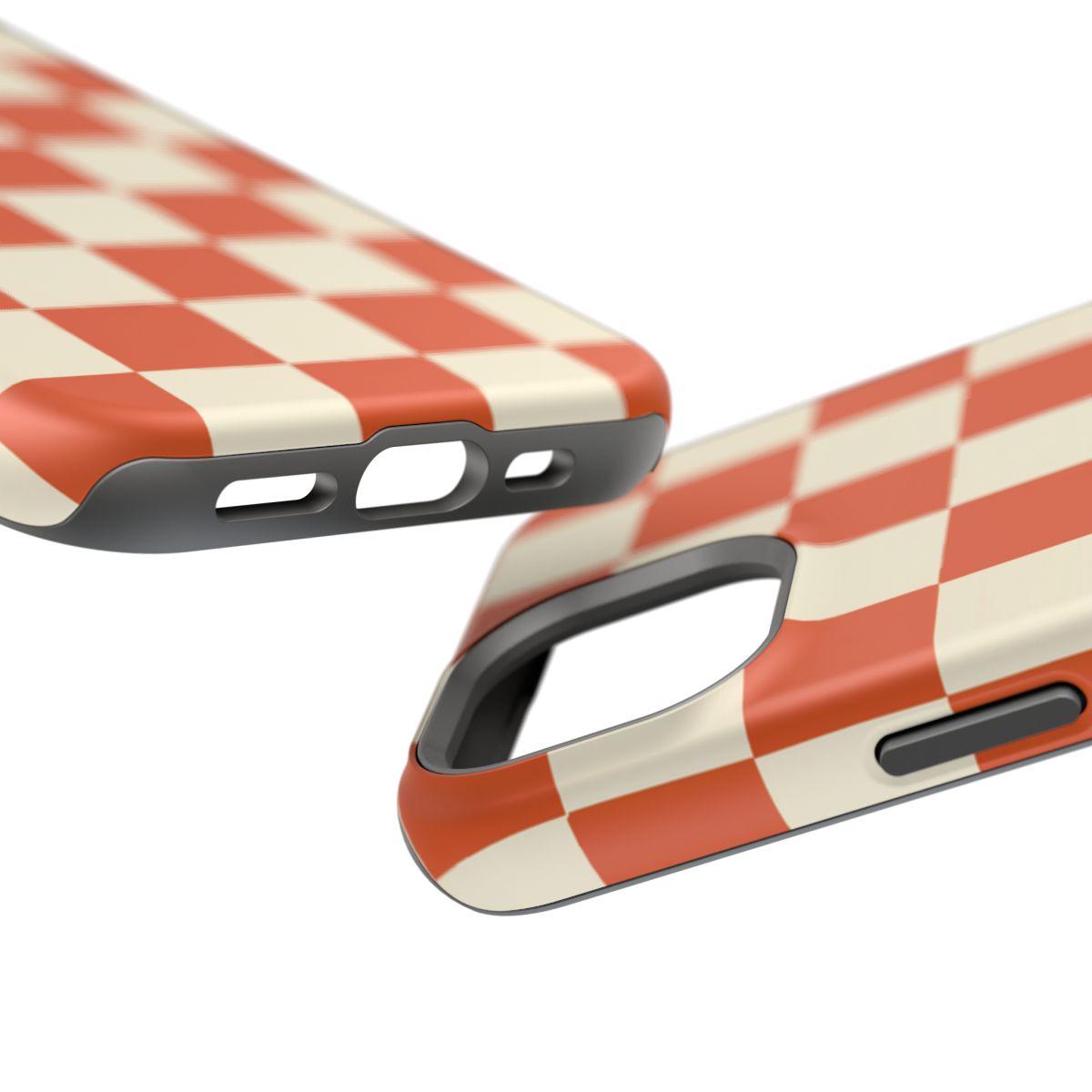 iPhone Case- Subtle Checks.