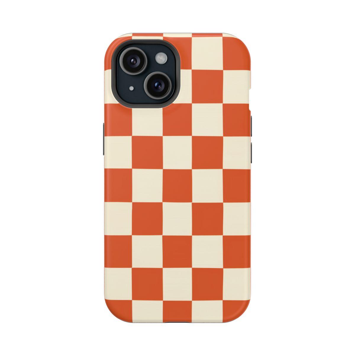 iPhone Case- Subtle Checks.