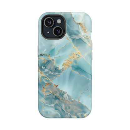 iPhone Case - Gold Grains Marble.