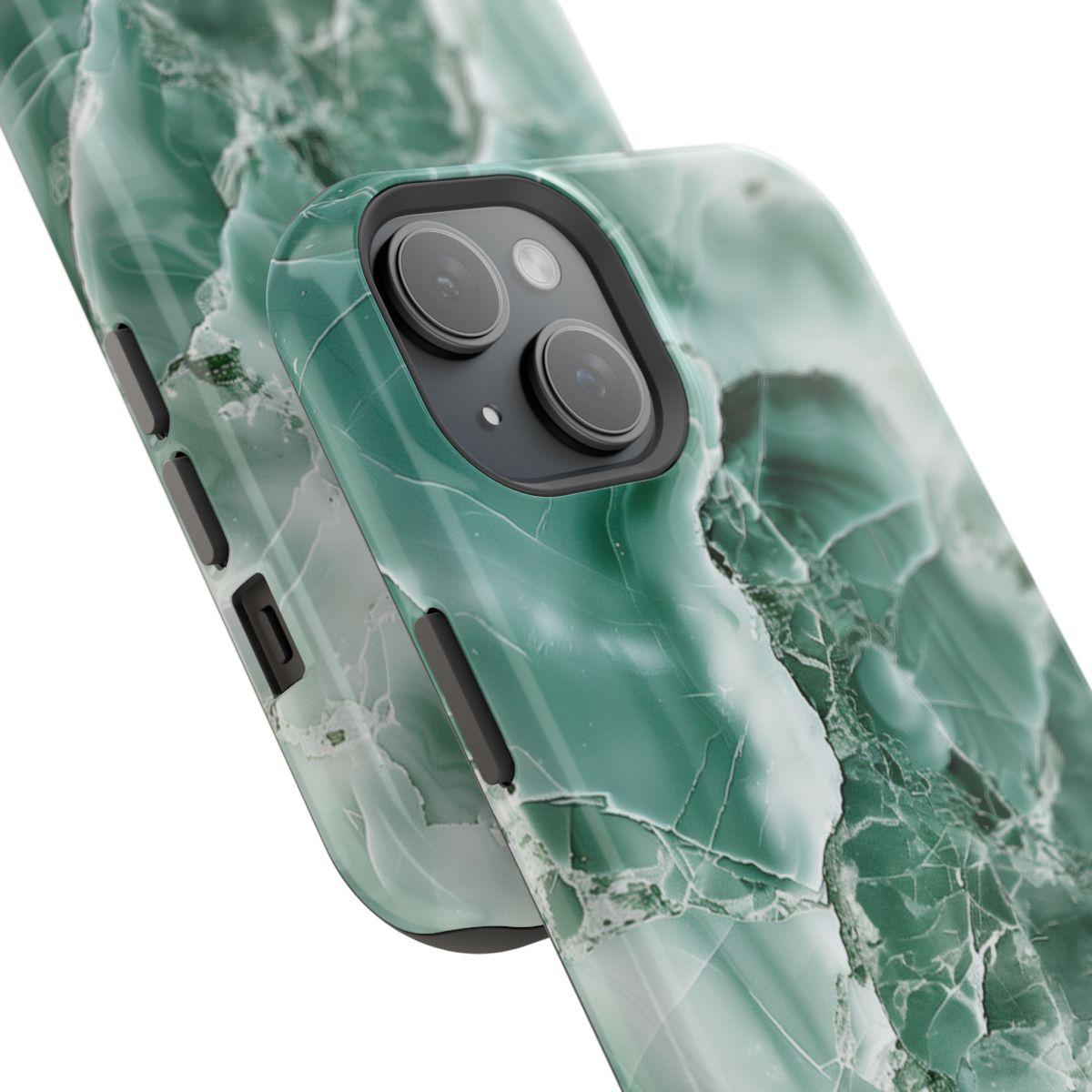 iPhone Case - Greenish Marble.