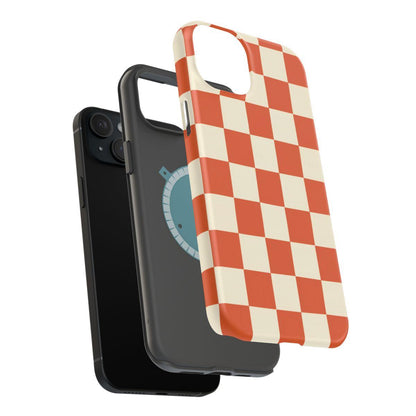 iPhone Case- Subtle Checks.