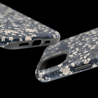 iPhone Case- Cherry Blossom Blue.