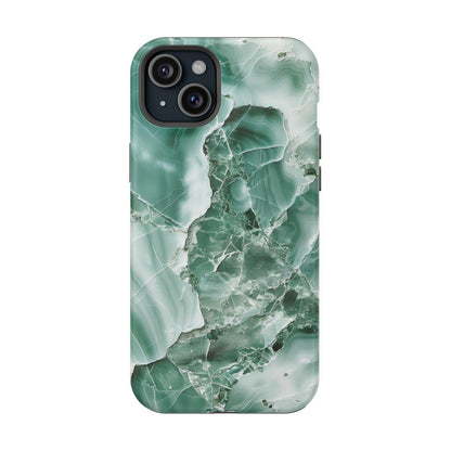 iPhone Case - Greenish Marble.