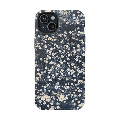 iPhone Case- Cherry Blossom Blue.