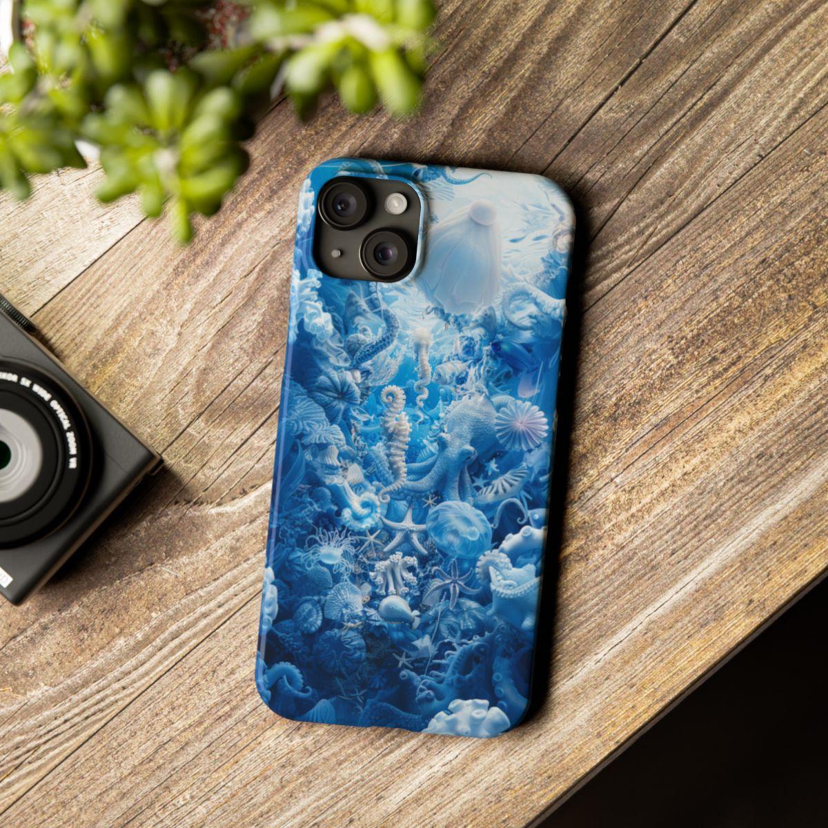 iPhone Case- Blue Marine